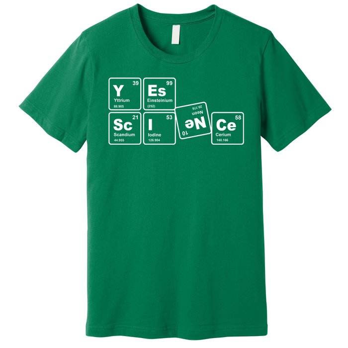 Yes Science Periodic Table Premium T-Shirt