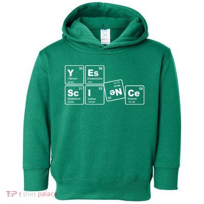 Yes Science Periodic Table Toddler Hoodie