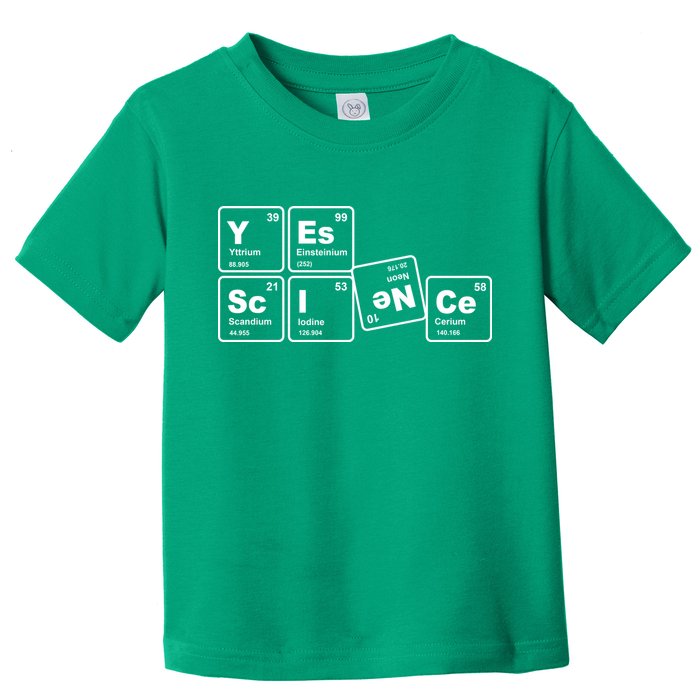 Yes Science Periodic Table Toddler T-Shirt