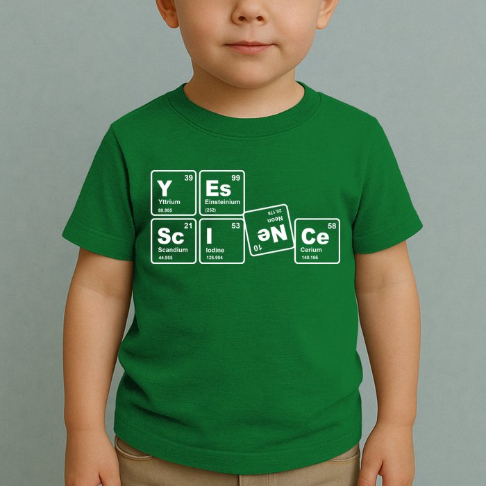 Yes Science Periodic Table Toddler T-Shirt