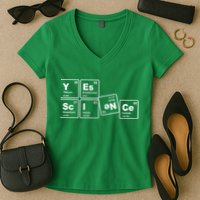 Yes Science Periodic Table Women's V-Neck T-Shirt