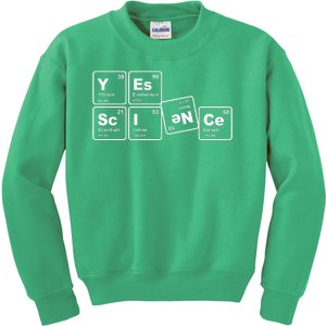 Yes Science Periodic Table Kids Sweatshirt