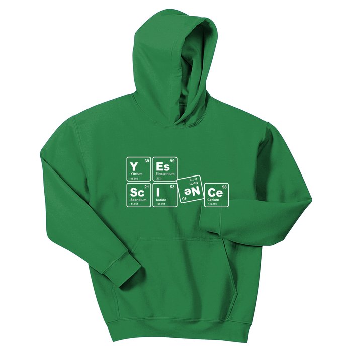 Yes Science Periodic Table Kids Hoodie