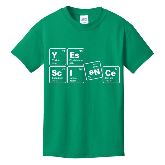 Yes Science Periodic Table Kids T-Shirt