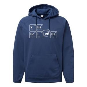 Yes Science Periodic Table Performance Fleece Hoodie