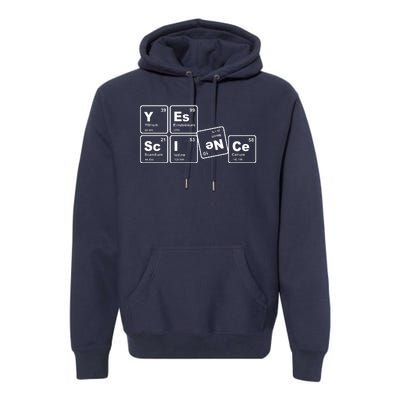 Yes Science Periodic Table Premium Hoodie