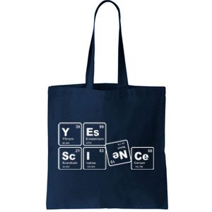 Yes Science Periodic Table Tote Bag