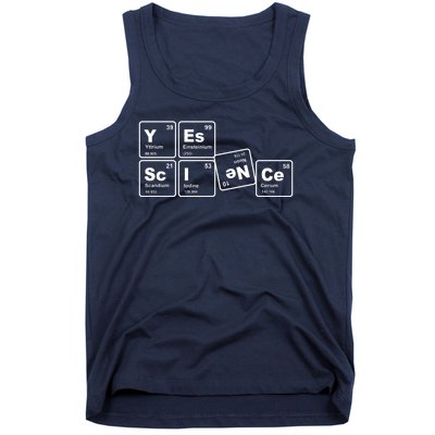 Yes Science Periodic Table Tank Top