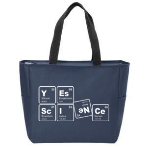 Yes Science Periodic Table Zip Tote Bag