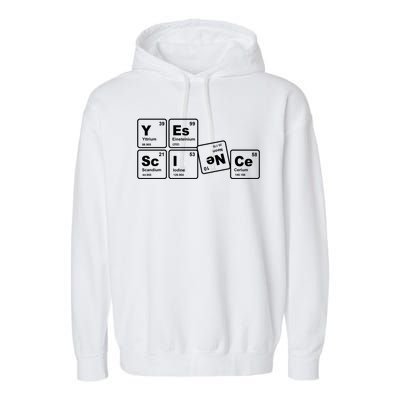 Yes Science Periodic Table Garment-Dyed Fleece Hoodie