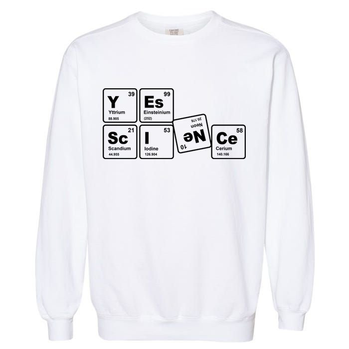 Yes Science Periodic Table Garment-Dyed Sweatshirt