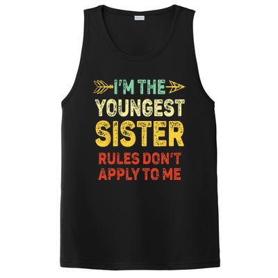 Youngest Sister Rules Dont Apply To Me Matching Sister PosiCharge Competitor Tank