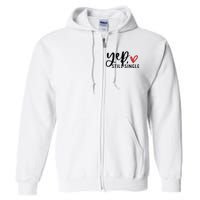 Yep Still Single Funny Valentine Full Zip Hoodie