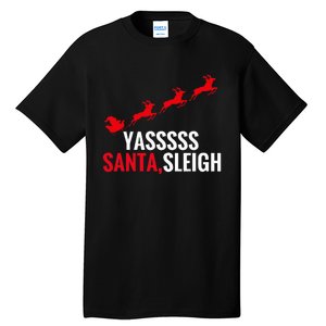 Yas Santa Sleigh Tall T-Shirt