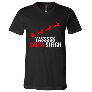 Yas Santa Sleigh V-Neck T-Shirt