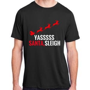 Yas Santa Sleigh Adult ChromaSoft Performance T-Shirt