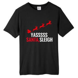 Yas Santa Sleigh Tall Fusion ChromaSoft Performance T-Shirt