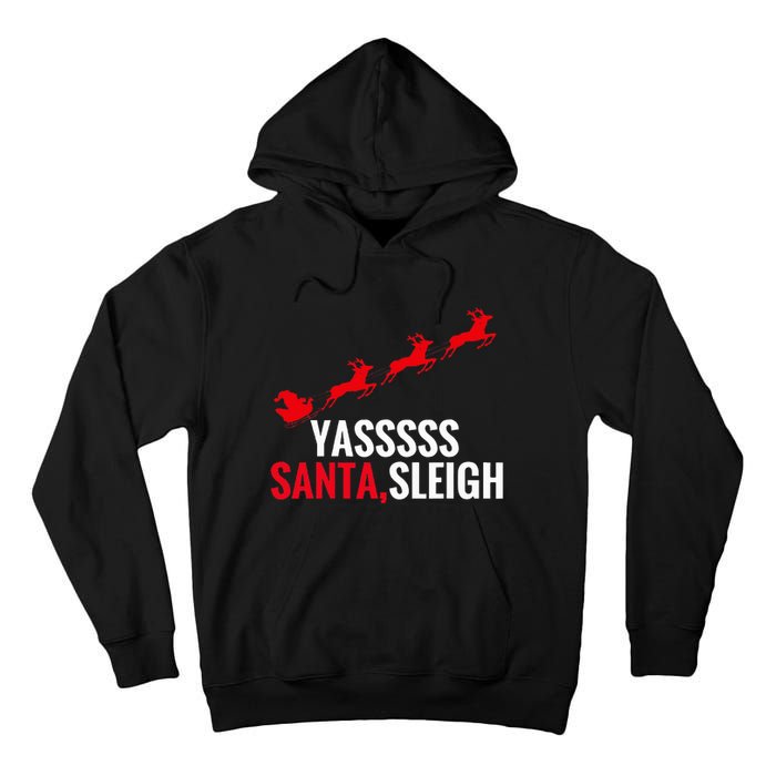 Yas Santa Sleigh Tall Hoodie