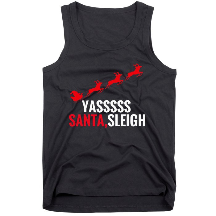 Yas Santa Sleigh Tank Top