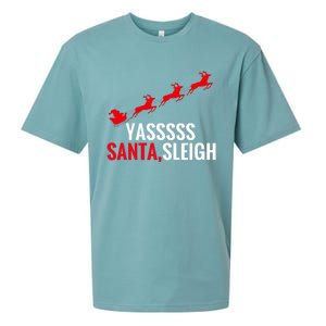 Yas Santa Sleigh Sueded Cloud Jersey T-Shirt