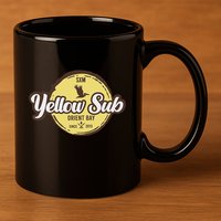 Yellow Sub Sxm Orient Bay 11oz C Handle Ceramic Mug