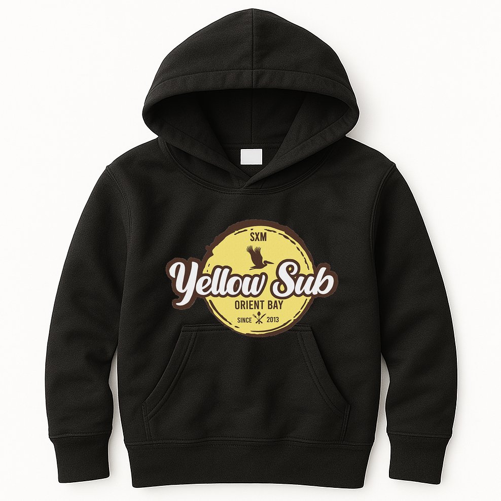 Yellow Sub Sxm Orient Bay Kids Hoodie
