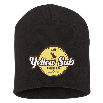 Yellow Sub Sxm Orient Bay Short Acrylic Beanie