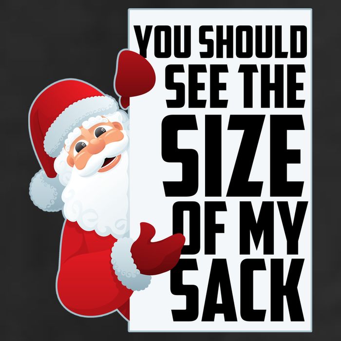You Should See The Size Of My Sack Funny Santa Claus Tumbler