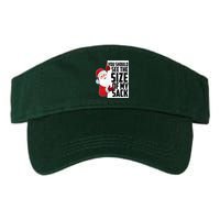 You Should See The Size Of My Sack Funny Santa Claus Visor