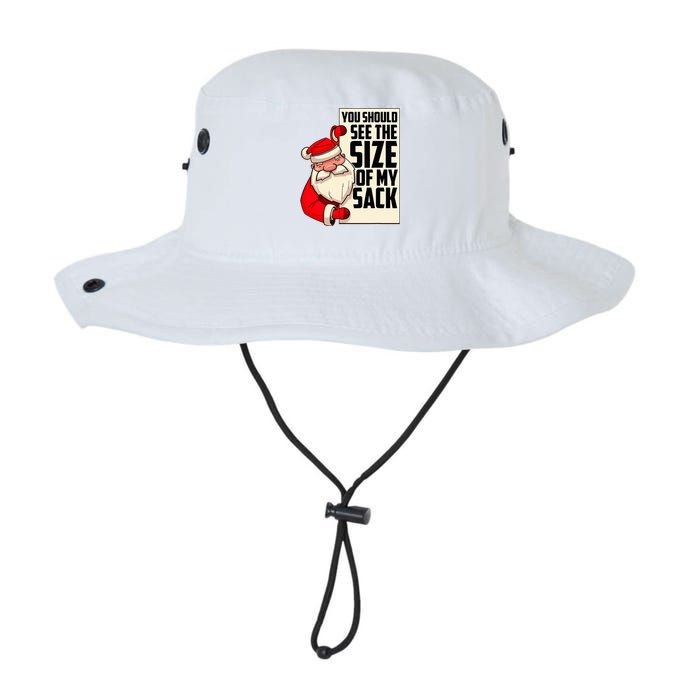 You Should See The Size Of My Sack Funny Santa Christmas Legacy Cool Fit Booney Bucket Hat