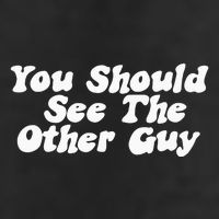 You Should See The Other Guy Funny Fight Joke Adult Drive Performance Visor