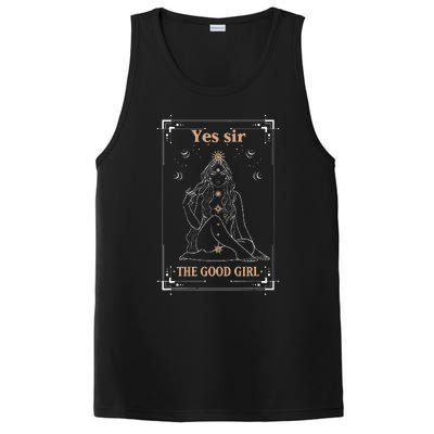 Yes Sir The Good Girl The Good Girl Tarot Card Smut Book PosiCharge Competitor Tank