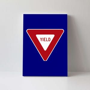 Yield Sign Traffic Sign  Canvas