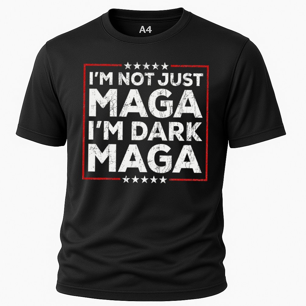 Yard Sign Trump 2024 IM Not Just Maga IM Dark Maga Trump Cooling Performance Crew T-Shirt