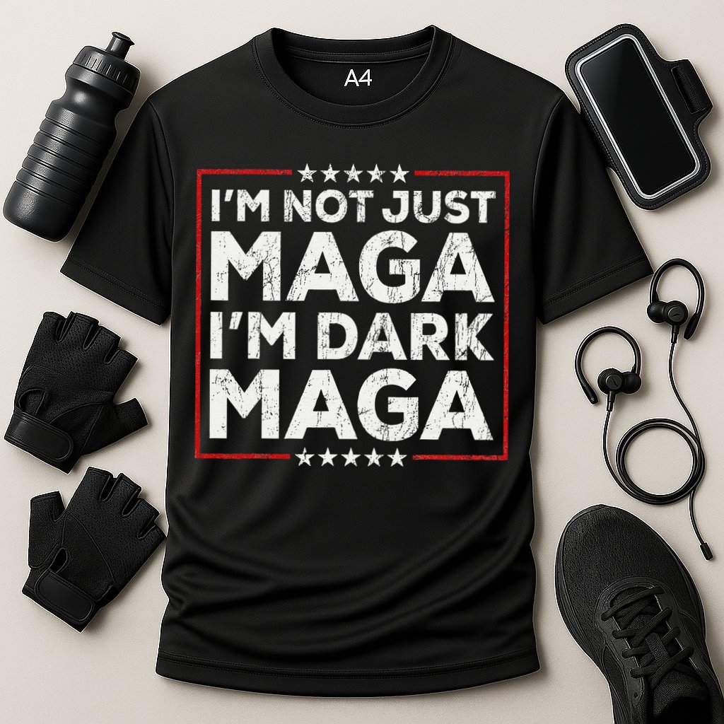 Yard Sign Trump 2024 IM Not Just Maga IM Dark Maga Trump Cooling Performance Crew T-Shirt