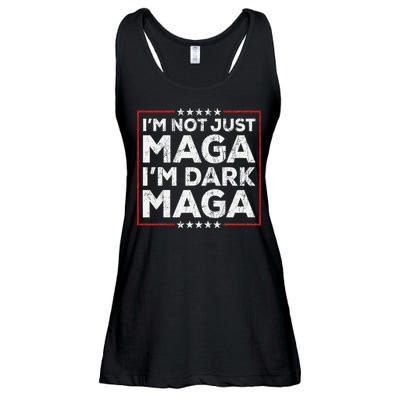 Yard Sign Trump 2024 IM Not Just Maga IM Dark Maga Trump Ladies Essential Flowy Tank