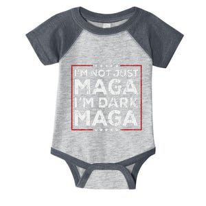 Yard Sign Trump 2024 IM Not Just Maga IM Dark Maga Trump Infant Baby Jersey Bodysuit