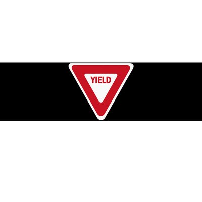 Yield Street Traffic Road Safety Sign Halloween Gift Bumper Sticker