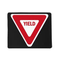 Yield Street Traffic Road Safety Sign Halloween Gift Mousepad