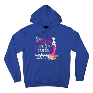 You Survived This You Can Do Anything Breast Cancer Warrior Funny Gift Hoodie