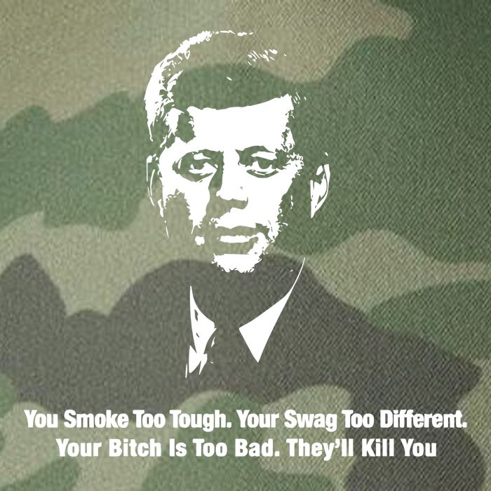 You Smoke Too Tough Your Swag Too Different Your Bitch Is Too Bad They’Ll Kill Y Legacy Tie Dye Trucker Hat