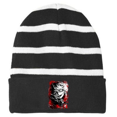 Youjo Senki Tanya Degurechaff Striped Beanie with Solid Band