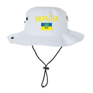 YKPAIHA Stand With Ukraine Ukrainian Flag Legacy Cool Fit Booney Bucket Hat