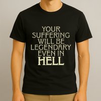 Your Suffering Will Be Legendary Even In Hell T-Shirt