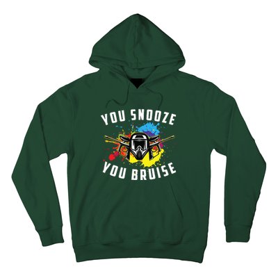 You Snooze You Bruise Adult & Paintball Hoodie