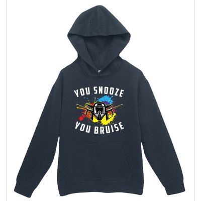 You Snooze You Bruise Adult & Paintball Urban Pullover Hoodie