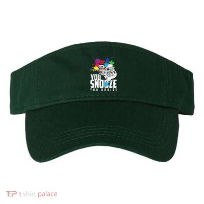 You Snooze You Bruise Funny Paintball Gift Visor