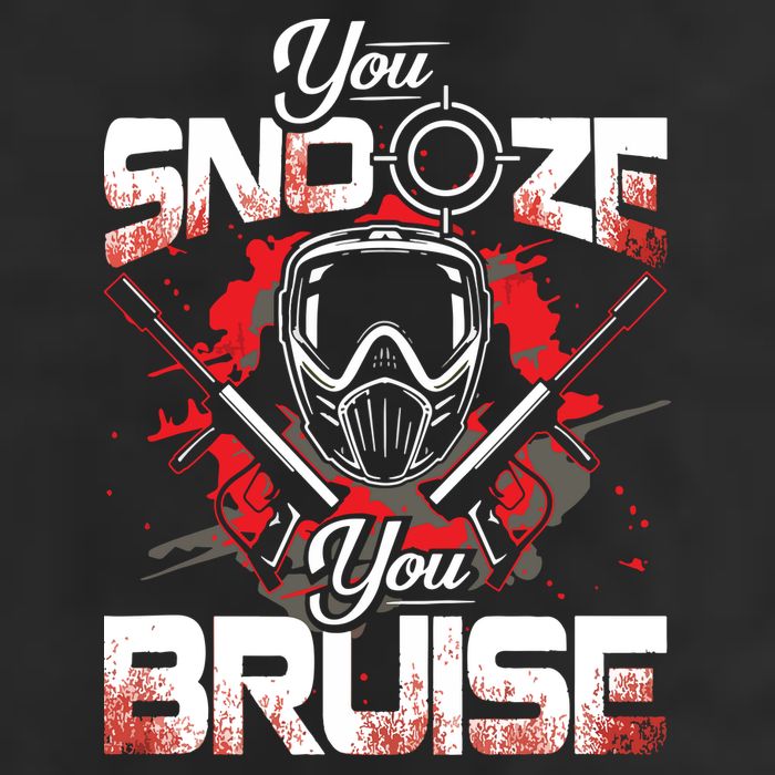 You Snooze You Bruise Funny Paintball 11oz C Handle Ceramic Mug