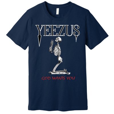 Yeezus Skeleton Premium T-Shirt