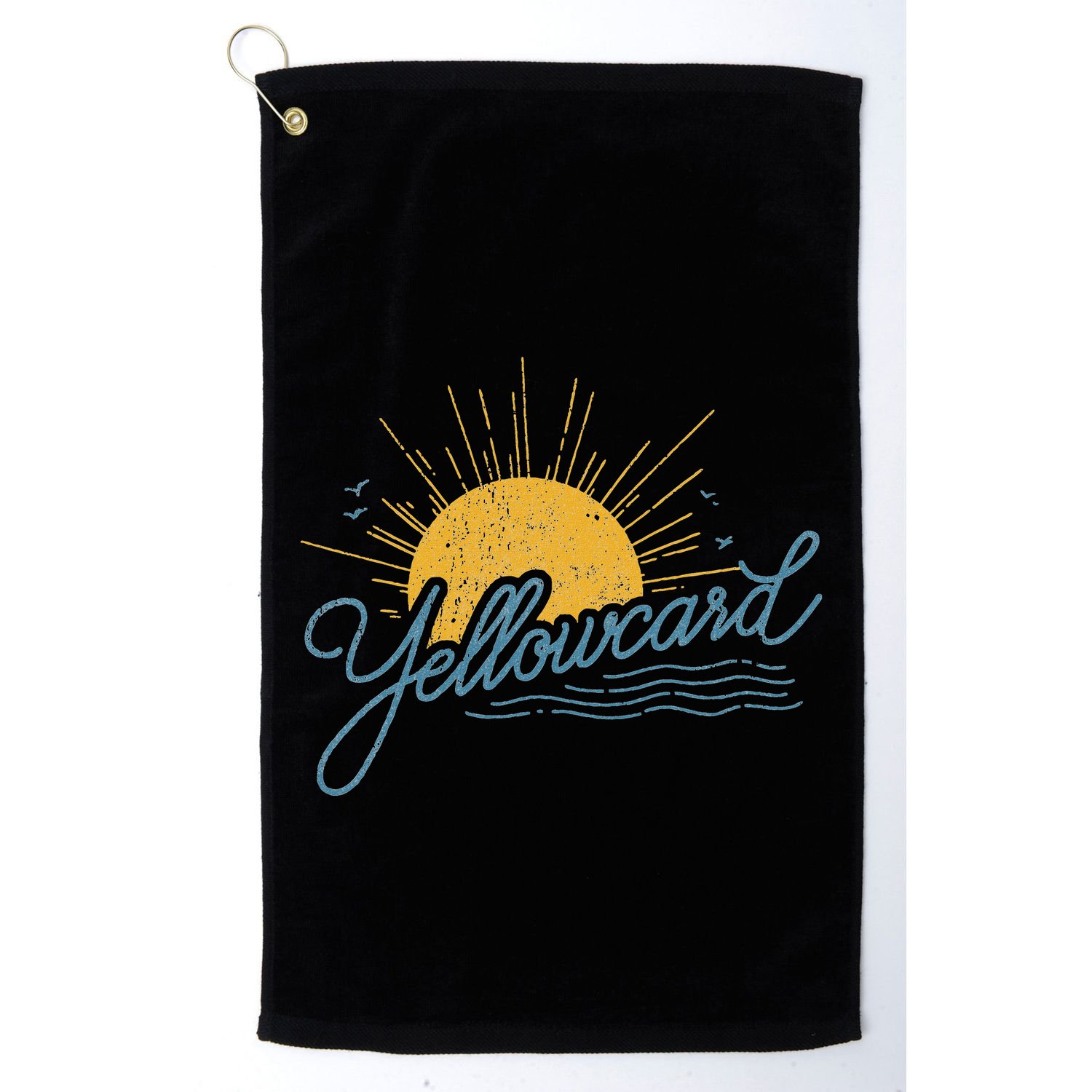 Yellowcard Sun Golf Towel